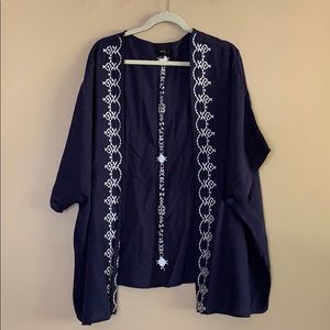 Lumière Navy Kimono
